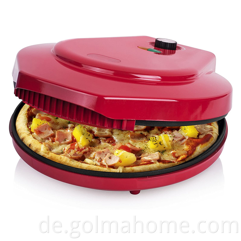 Elektrische Pizzamaschine mit Keramikplatte 360-400C Max. Temperatur